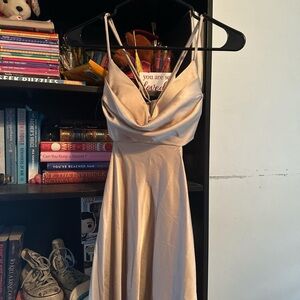 Petal & Pup Cream Maxi Dress